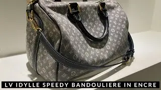 Louis Vuitton Idylle Speedy 30 B в цвете Encre | Первые впечатления | История