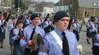 R.A.F  Parade to the Guildhall from St Mary's Church (April 21st 2018)