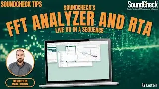 Анализатор БПФ и анализатор спектра SoundCheck