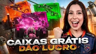 ABRINDO CAIXAS CS2 DE GRA&Ccedil;A - JEITO F&Aacute;CIL DE GANHAR SKINS ! CS2 ! Abrindo Caixas Caras