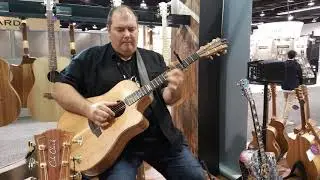 Cole Clark Guitars Booth NAMM 2019 Lloyd Spiegel