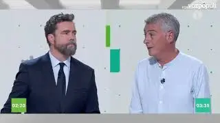 Tensión en el debate a 7: Espinosa de los Monteros (Vox) y Matute (Bildu) chocan sobre ETA