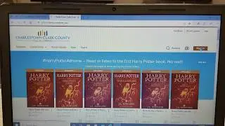 using OverDrive on a computer in a web browser