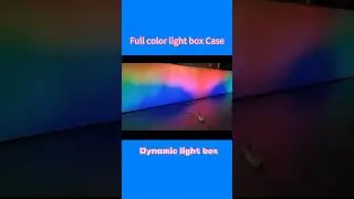 Full color light box Case#Dynamic light box  #动感灯箱效果#全彩动感灯条@led-strip-factory