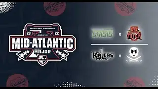 2022 NXL Mid-Atlantic Major | Semi-Pro | Carolina Crisis vs TPP Totem & Killers vs Mutiny