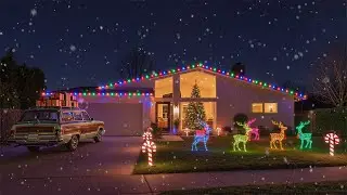 1950s Christmas Lights ✨ Retro Holiday Magic & Rock &rsquo;n&rsquo; Roll Crooner Classics 🎅🎶