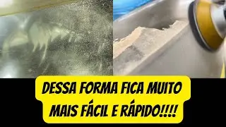 Nova forma de fazer o lixamento do farol!!