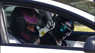 TESLACORSA - 50+ Teslas on track at Buttonwillow Raceway Park
