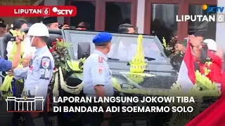 Laporan Langsung Jokowi Tiba di Bandara Adi Soemarmo Solo | Liputan 6