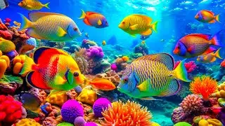 Dive Into the Mesmerizing Underwater Realm and Marvel at Sea Animal in The Best 4K ULTRA HD Aquarium