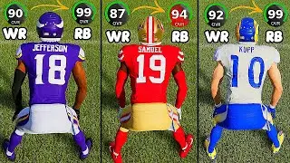 What If EVERY Team Moved Their Best WR To RB For An Entire Season?