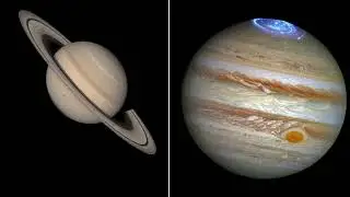 Jupiter and Saturn's Polar Weather Reveals Clues to Planetary Interiors