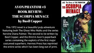 The Phantom Avon Book #3 The Scorpia Menace Review