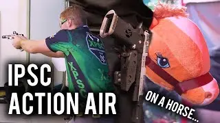 Experience an IPSC Action Air Match... on a horse!