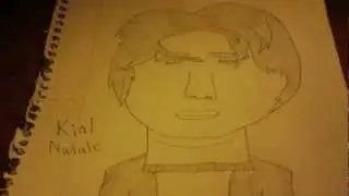 My Drawing of Kial Natale (Megasteakman)