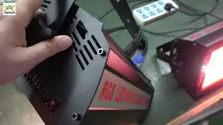 TIPTOP 8+8 RGB With White Color Big Shell Stage Led Strobe Light DMX512 Auto Sound Mode TP-S280