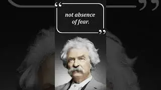 Mark Twain - Courage is The Resistance
