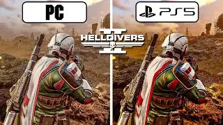 Helldivers 2 PS5 vs PC Graphics Comparison