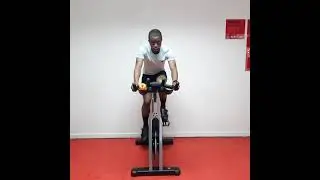 15 minutes high intensity ride session