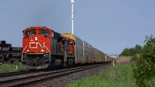 ES44DC Galore! Railfanning Scotch Block & Norval