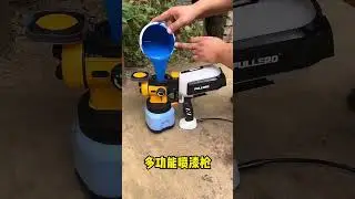 direct sales of lithium battery spray paint gun, #hardware tools #spray paint #factory real shot