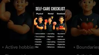 &ldquo;Self-Care Checklist: 9 Habits for a Healthier You&rdquo;#selfcare #trendingshorts #viralshorts