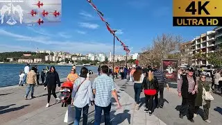 Çanakkale Merkez | Kordon | 🇹🇷TÜRK Yıldızları 15 Mart 2025 Gösteri Uçuşu  | 4K | 60fps | 2025 |