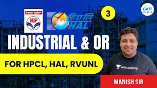 Industrial & OR  -3 | #RVUNL #HAL #HPCL Exam Preparation| #Manish_Mishra