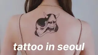 Coffee Shops and Getting a Tattoo | Seoul Vlog 🇰🇷