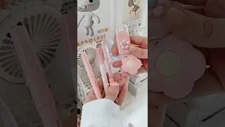 Back To School Haul 🏫 Unboxing Cute Stationery #backtoschool #stationeryhaul #unboxing #pinkhaul