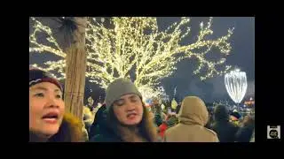 Moscow Kremlin January 1 2023 Fireworks