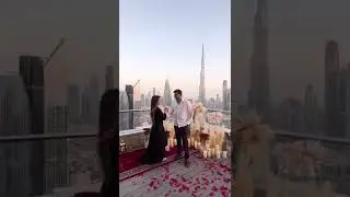 The most beautiful marriage proposal #dubaievents #eventplanners #dubaipartyplanners #partyplanners