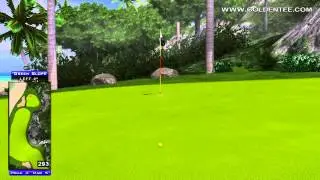 Golden Tee Great Shot on Pearl Lagoon!