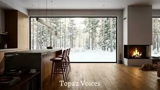 ❄️Quiet Snow Morning Ambient 😊 Soft Humming in Clean Winter Air