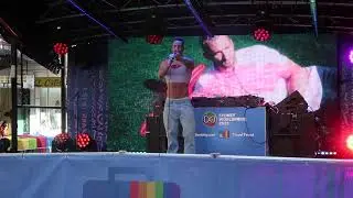 Nick Pes Performing At Sydney World Pride.