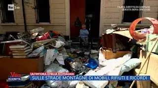 Emilia Romagna: sulle strade montagne di mobili, rifiuti e ricordi - La Vita in diretta - 24/05/2023