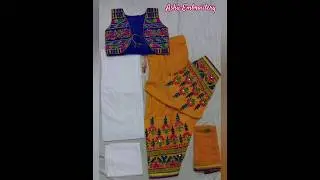 Hand Embroidery Design#kacha tanka#kuch work#hand stitch#fancy kadhai#shorts