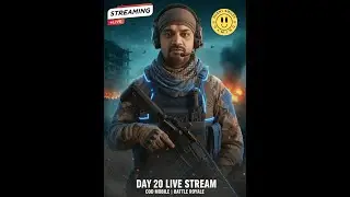🔴 LIVE:CODM KILO 141 BEST LOADOUT ☢️ | Call of Duty Mobile Battle Royale (Day 20) #CODMLive #CODM