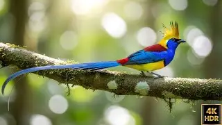 The Jungle&rsquo;s Strangest Birds &ndash; Exotic Colors & Real Birdsong  4K ASMR