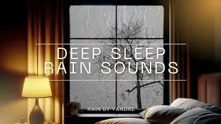 Deep Sleep Rain Sounds 🌧️ | Heavy Rain at Night for Relax & Sleep