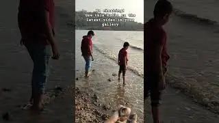 #goa #lowtide #hermitcrabs #kidsinnature  #viral #trending #trending_shorts_on_youtube #islandlife