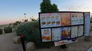 Jack in the Box Drive-Thru, Medium Curly Fries & 9 Egg Rolls, Wellton, Arizona, 10 June 2023, GFH