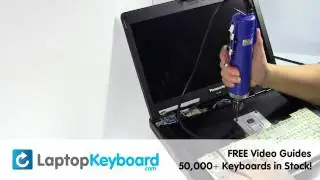 Panasonic ToughBook CF-53 Keyboard Installation Replacement Install CF-52 CF-29 CF-30 CF-31 CF-74