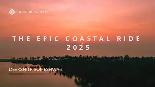 Mind-Blowing 3200KM Coastal Road Trip on Bike 2025 | Waves Crashing, Curves Calling!