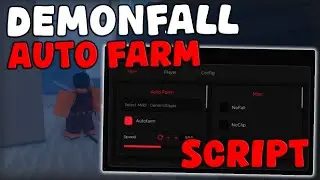 [NEW] Roblox Demonfall OP Script Auto Farm, Kill Aura And No Fall Damage Pastebin 2025