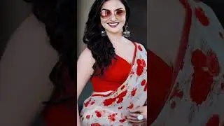 Al Saree Model's Stunning Navel Look Will Leave You Speechless!❤❤❤❤