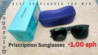 Lenskart Wayfarer Sunglasses for Men Unboxing & review ! Power Sunglasses for Men @chasmawala786