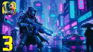 Battle Night: Unlocking LEGENDARY Heroes! 🤖 - Cyberpunk RPG (Part 3)