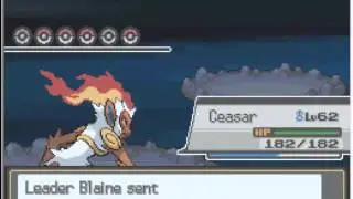 Pokemon Spirit Gold Walkthrough 79 - Volcano Badge