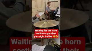 What an oxford university jazz band rehearsal rehearsal looks like 🥱😴 #jazz #rehearsal #drums #lit